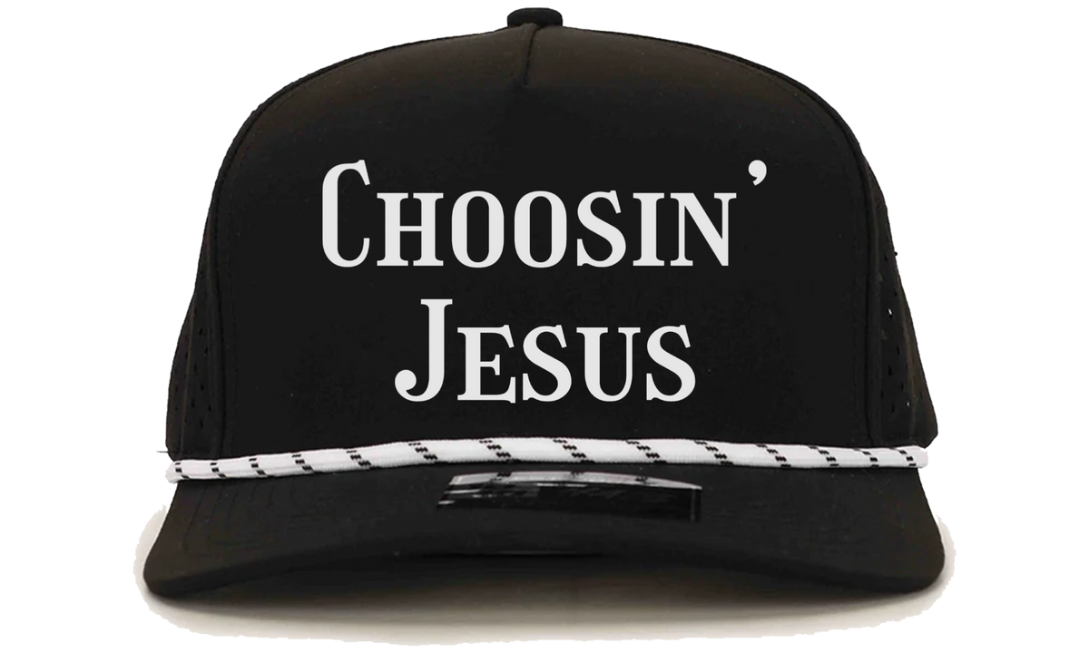 Choosin' Jesus 3D Puff Rope Hat