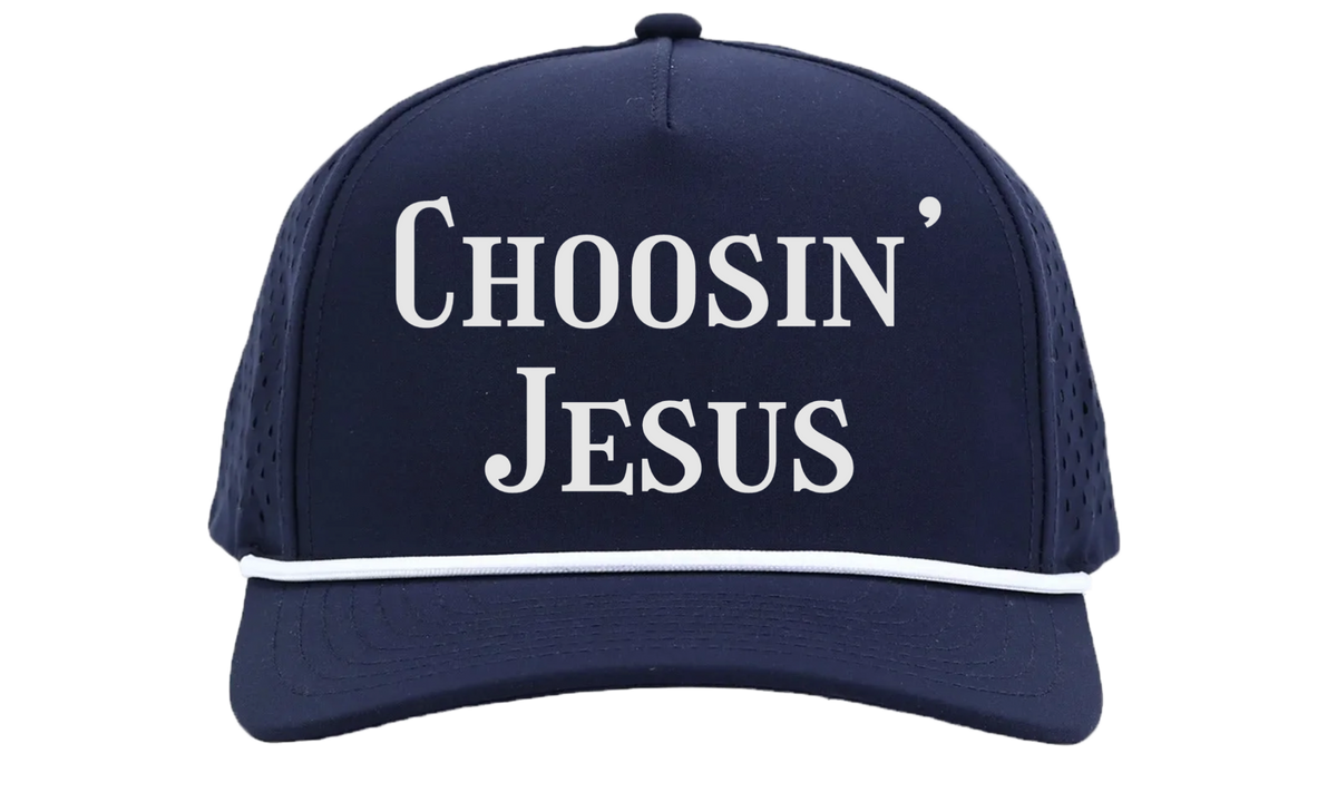 Choosin' Jesus 3D Puff Rope Hat