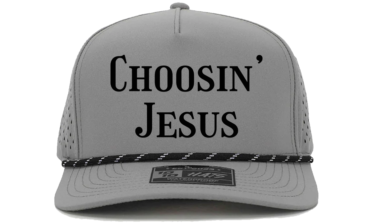 Choosin' Jesus 3D Puff Rope Hat