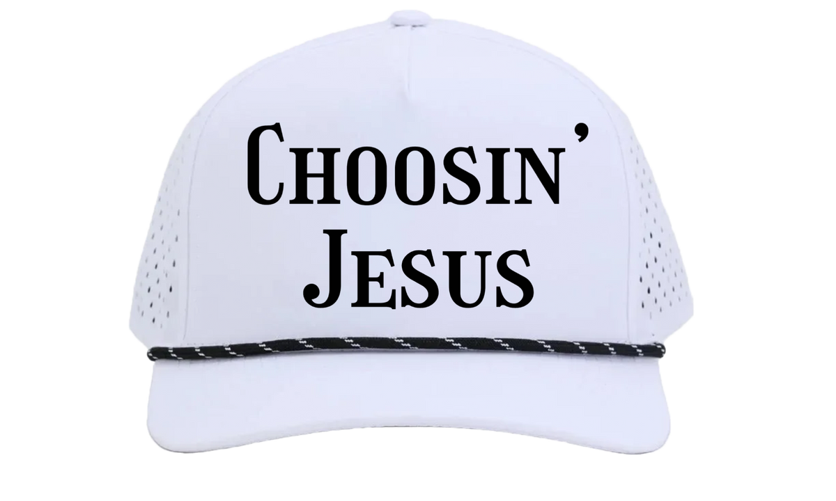 Choosin' Jesus 3D Puff Rope Hat
