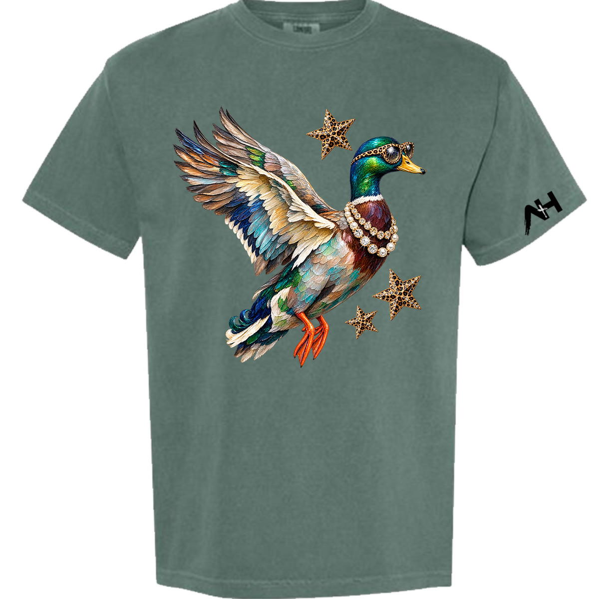 Star Duck Comfort Color T-shirt