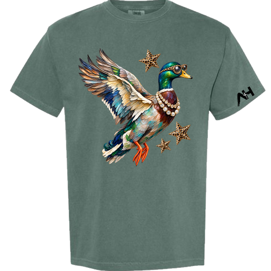 Star Duck Comfort Color T-shirt